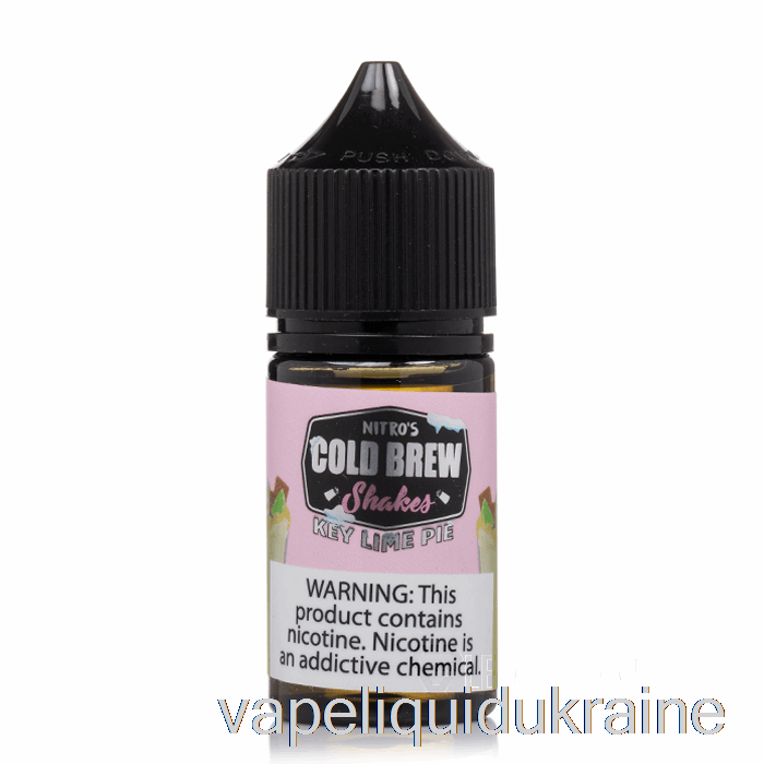 Vape Liquid Ukraine Key Lime Pie - Nitros Cold Brew Salts - 30mL 25mg